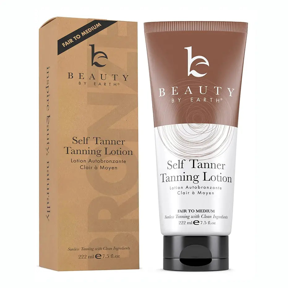 Beauty By Earth Self Tanner Tanning Lotion