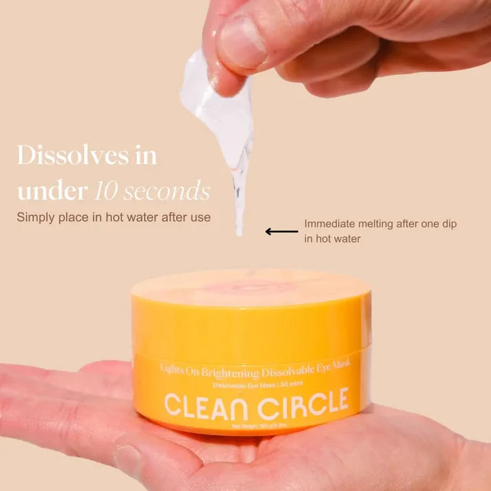 Clean Circle Brightening Dissolvable Eye Mask