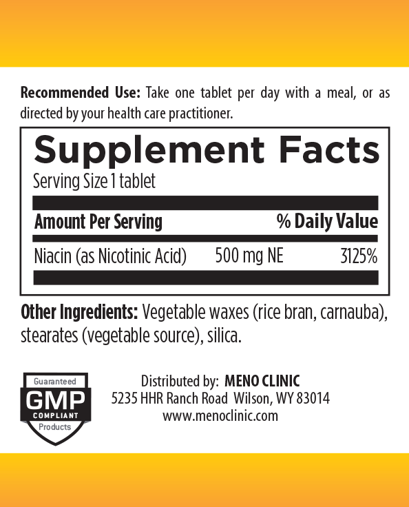 Niacin Controlled Release