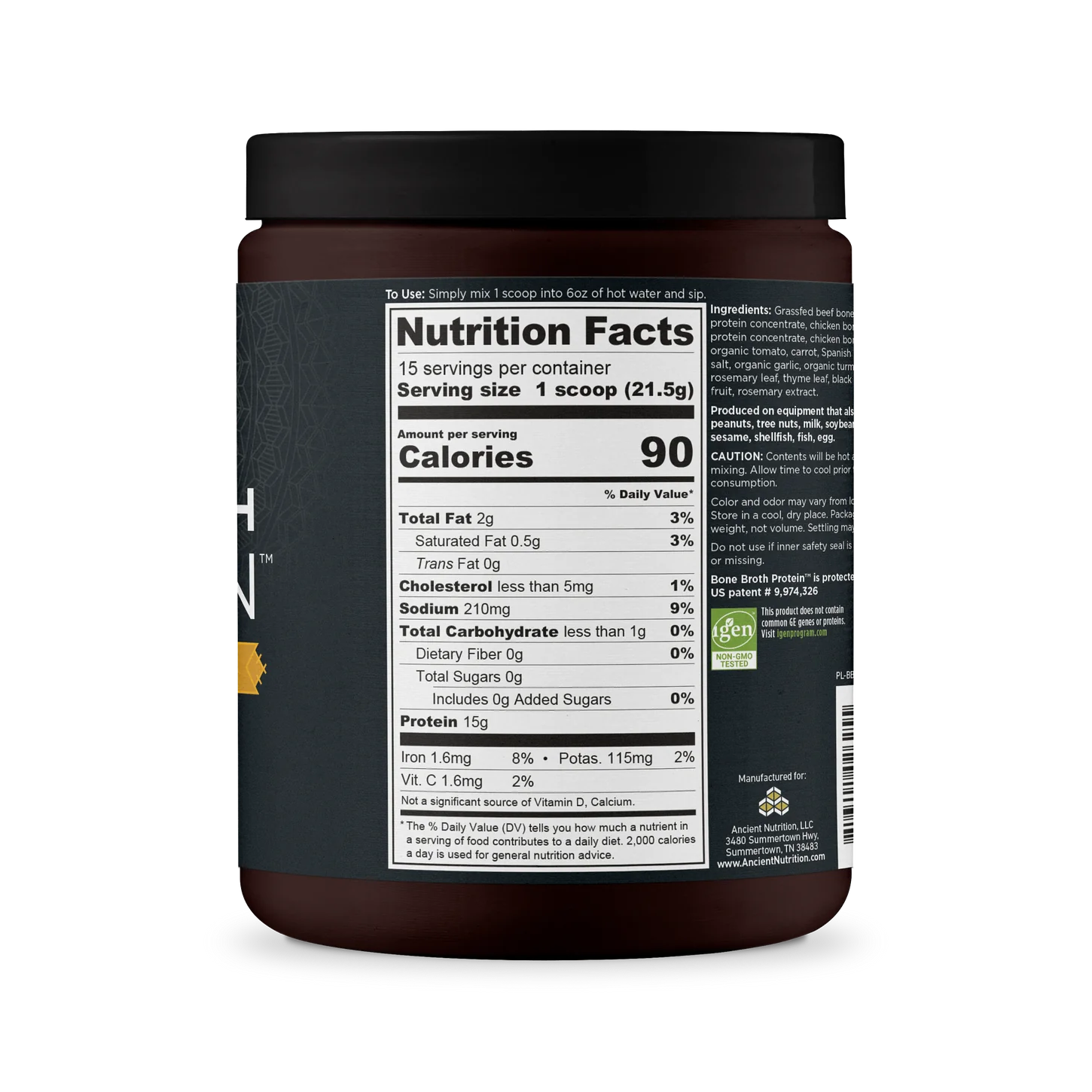 Bone Broth Protein Chicken Soup