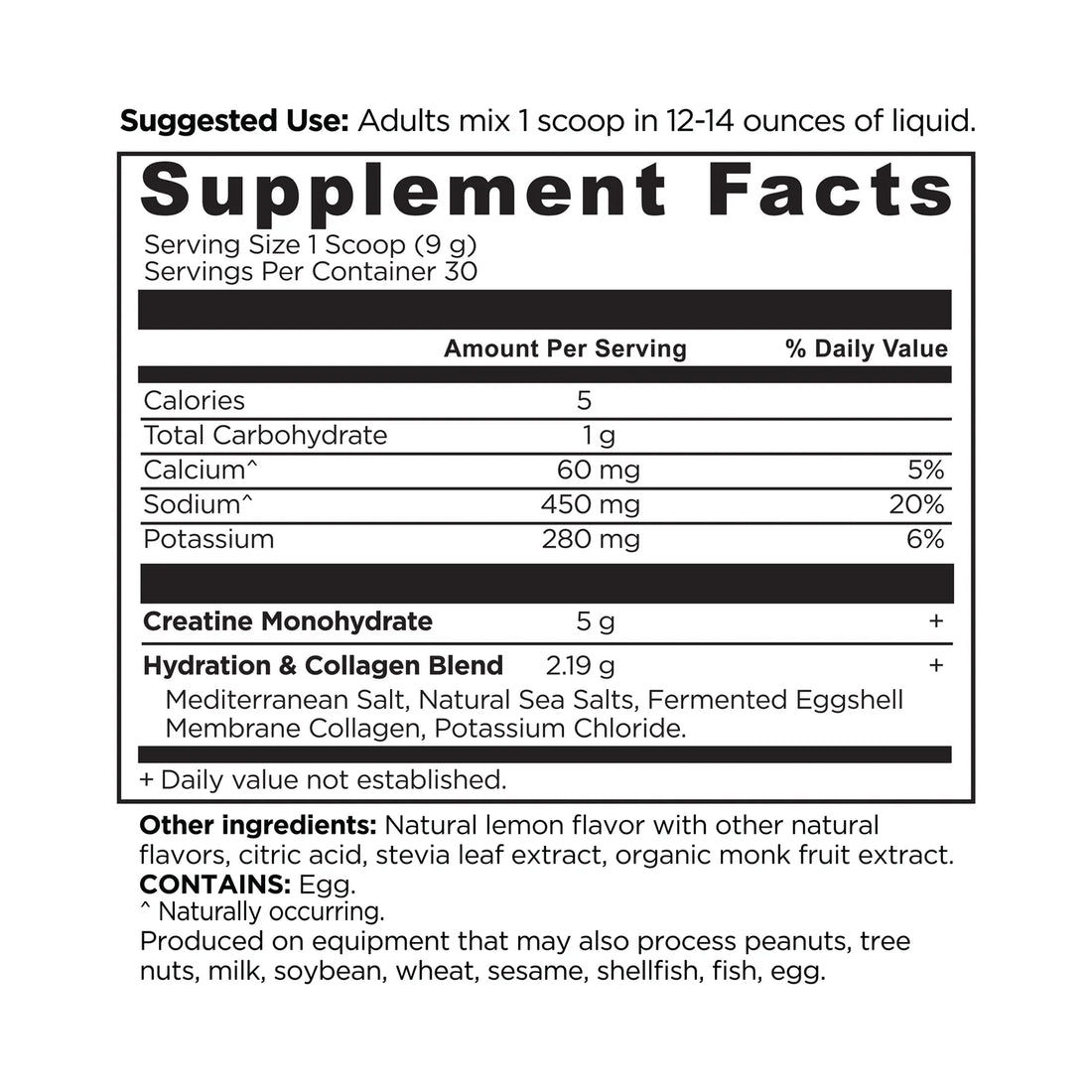 Ancient Nutrition Lemon Creatine + Collagen