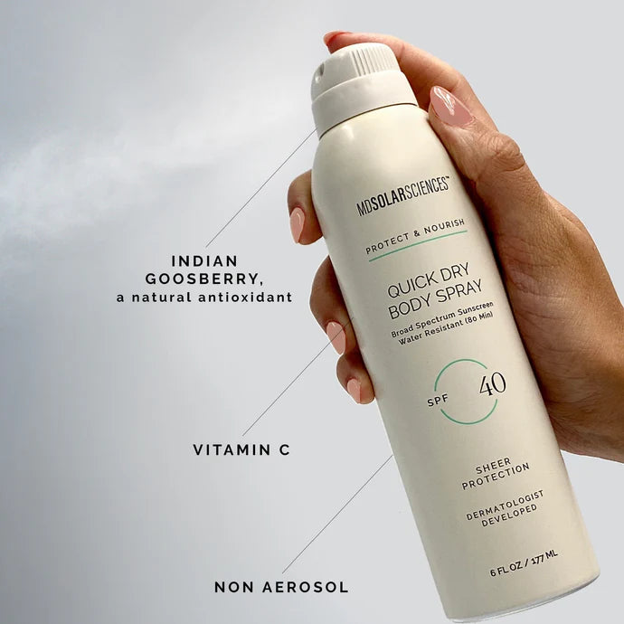 MDSolarSciences Quick Dry Body Spray SPF 40
