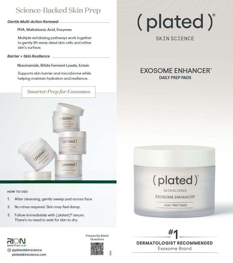 Plated Exosome Enhancer™ Daily Prep Pads