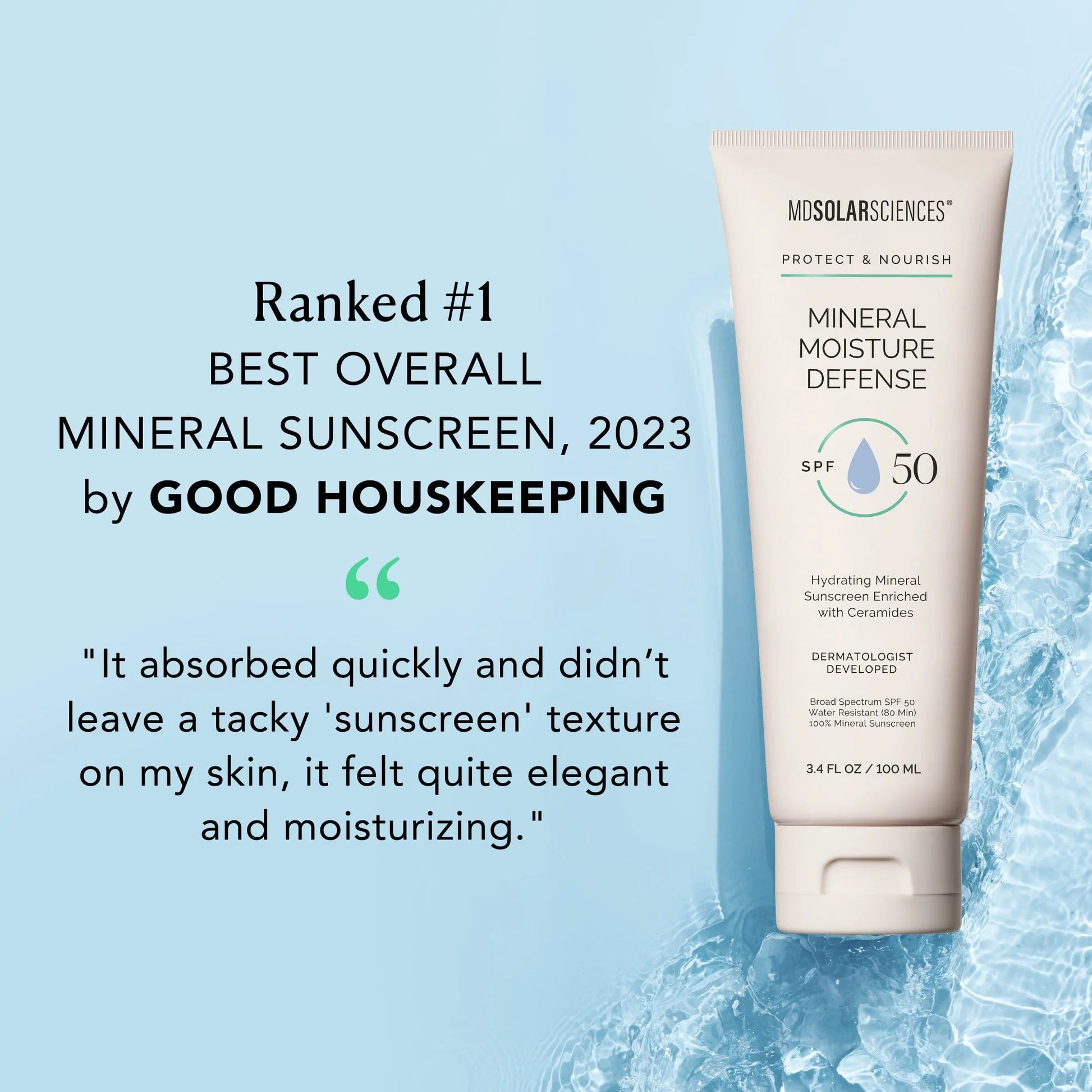 MDSolarSciences Mineral Moisture Defense SPF 50