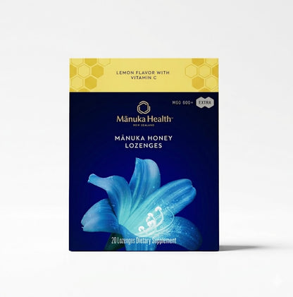 Manuka Honey Lozenges: Lemon &amp; Vitamin C