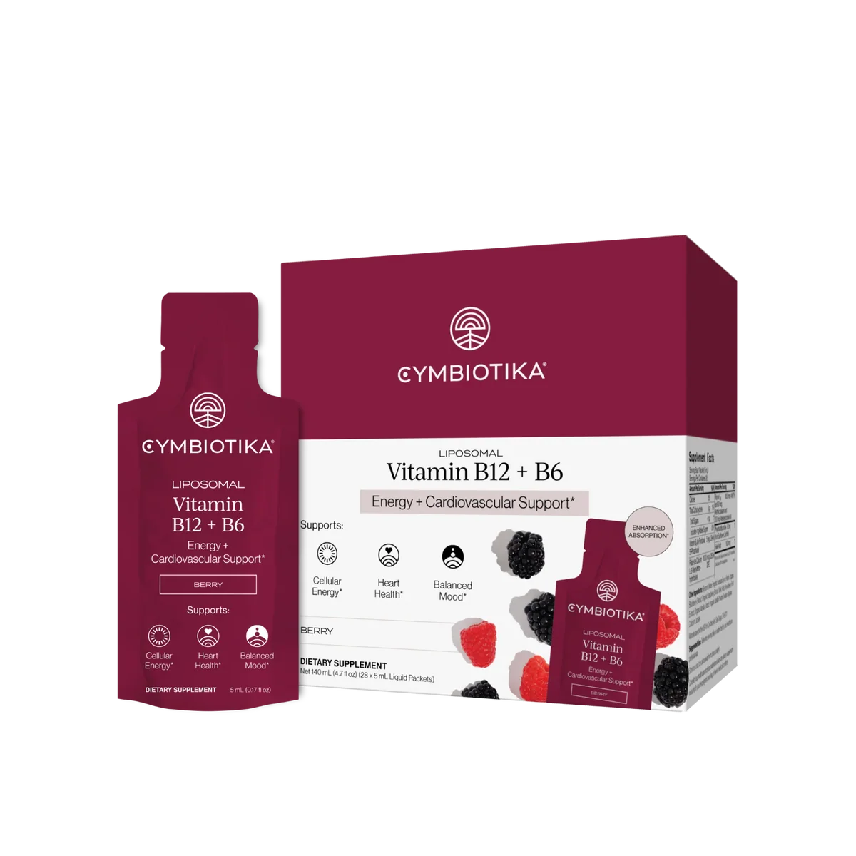 Cymbiotika Liposomal Vitamin B12 + B6