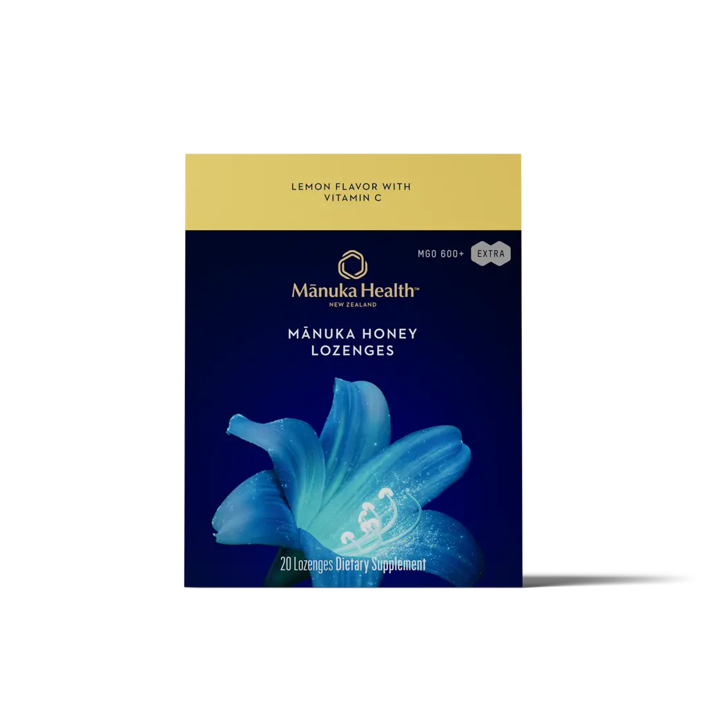 Manuka Honey Lozenges: Lemon & Vitamin C