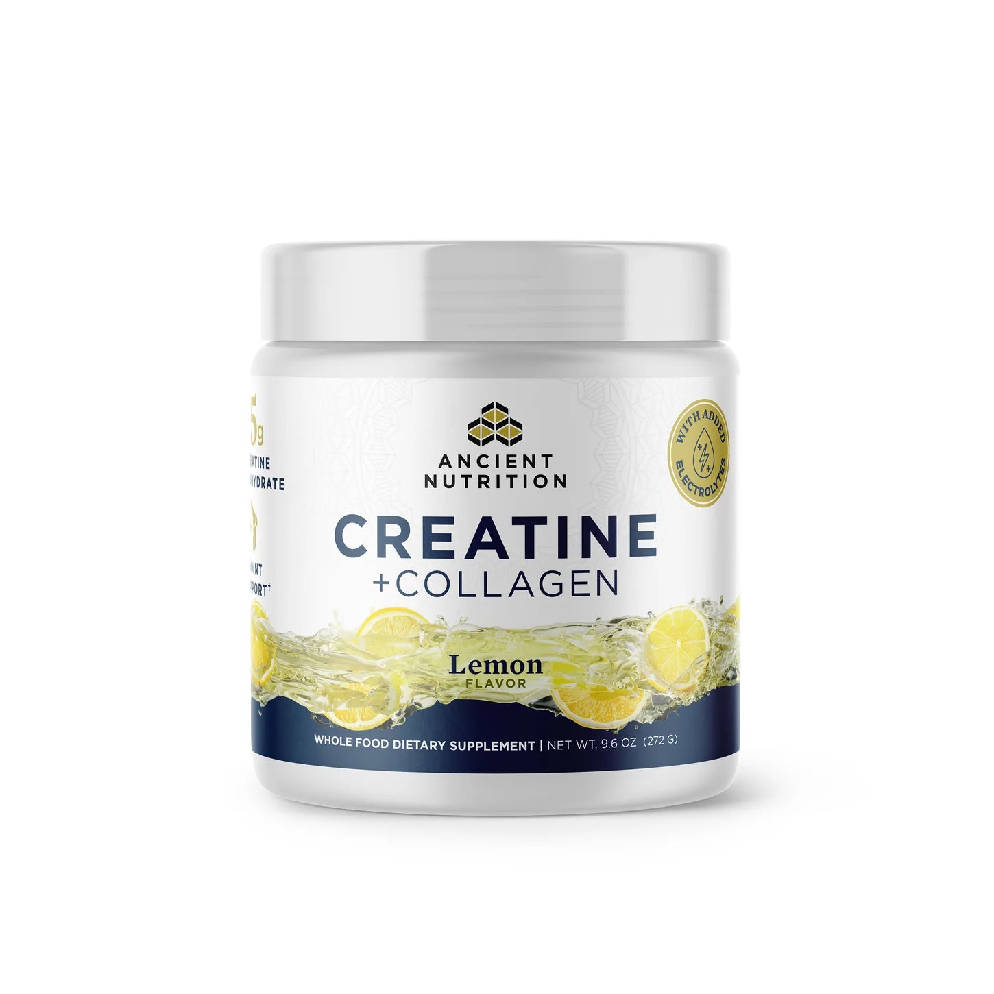 Ancient Nutrition Lemon Creatine + Collagen