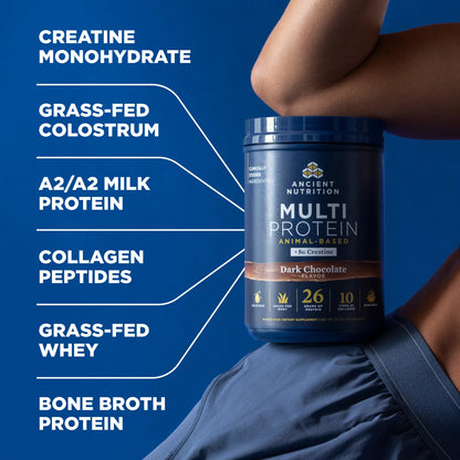 Ancient Nutrition Multi-Protein + Creatine Chocolate