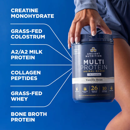 Ancient Nutrition Multi-Protein + Creatine Vanilla