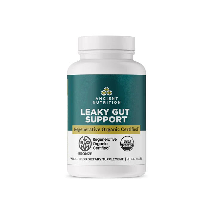 Ancient Nutrition Regenerative Organic Certified Leaky Gut Support