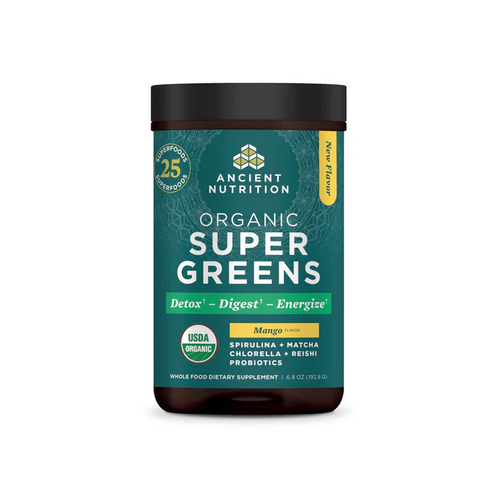 Ancient Nutrition Super Greens - mango