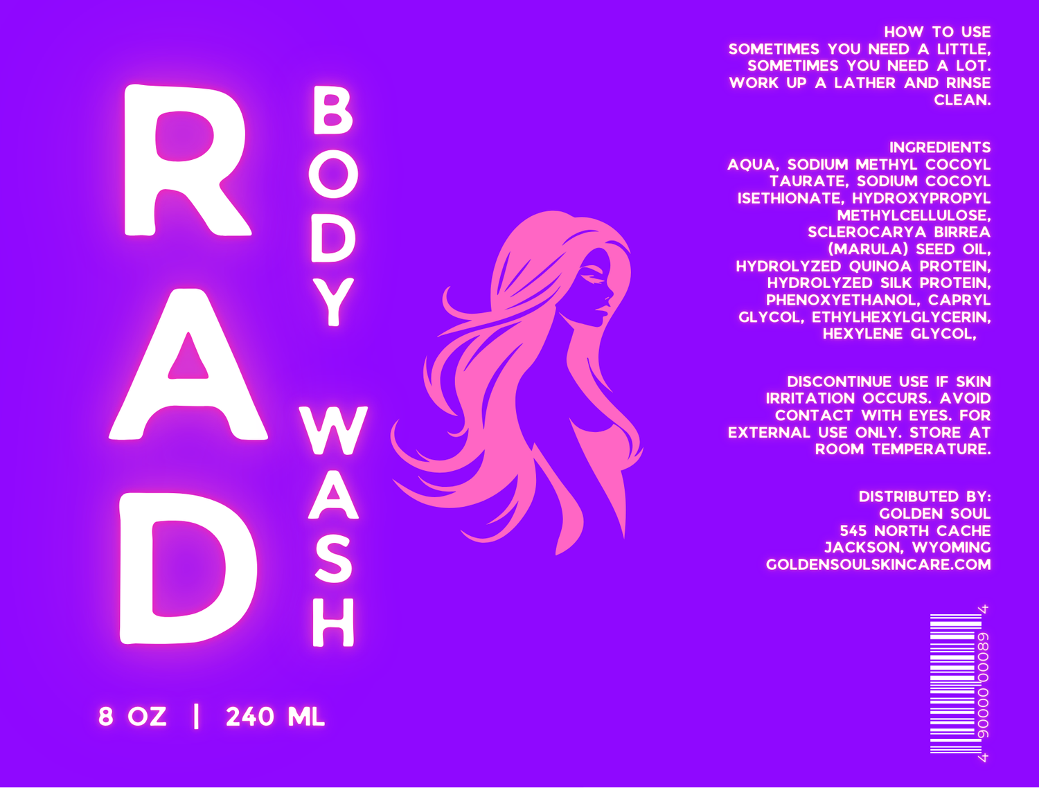 Rad Body Wash