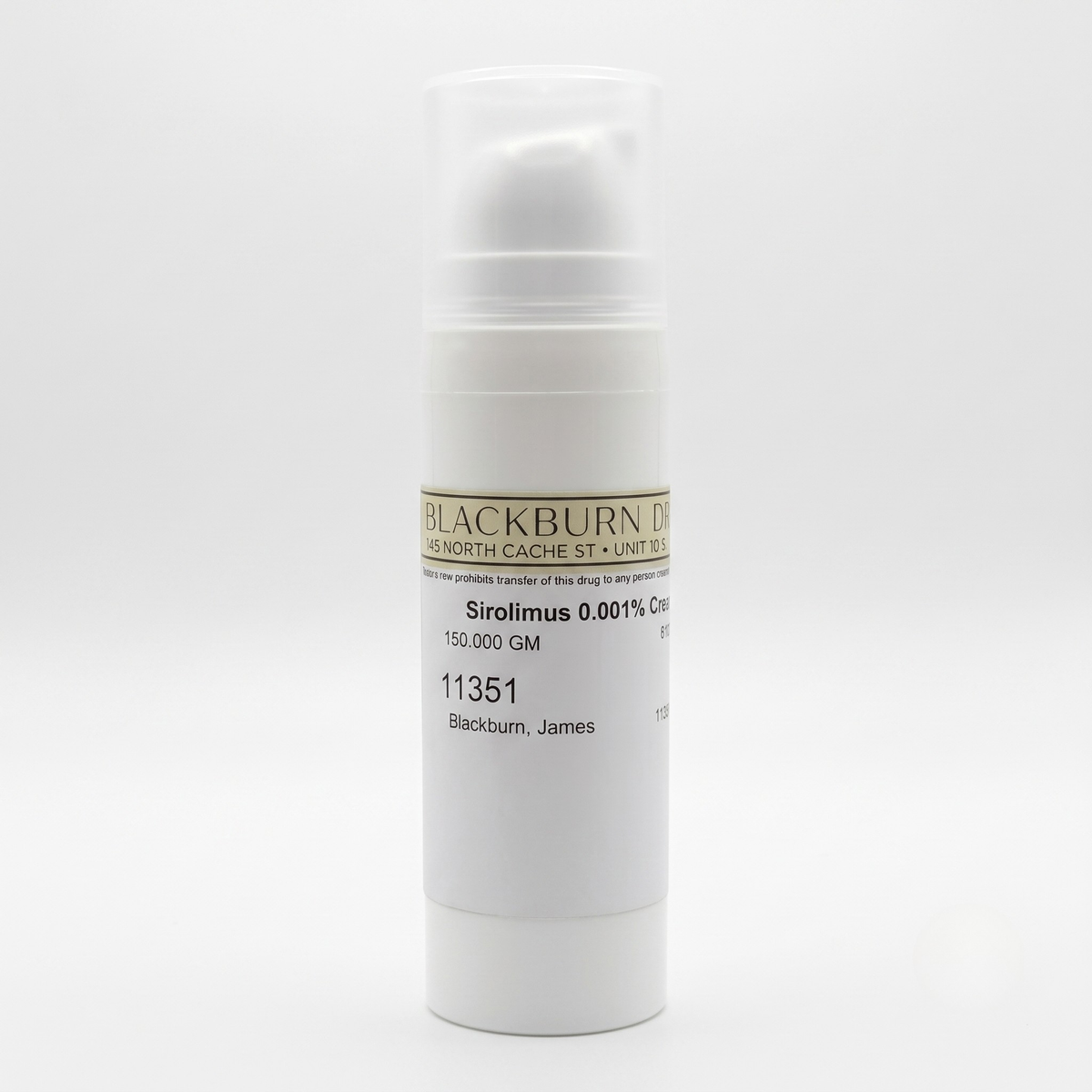 Sirolimus Cream 0.001%