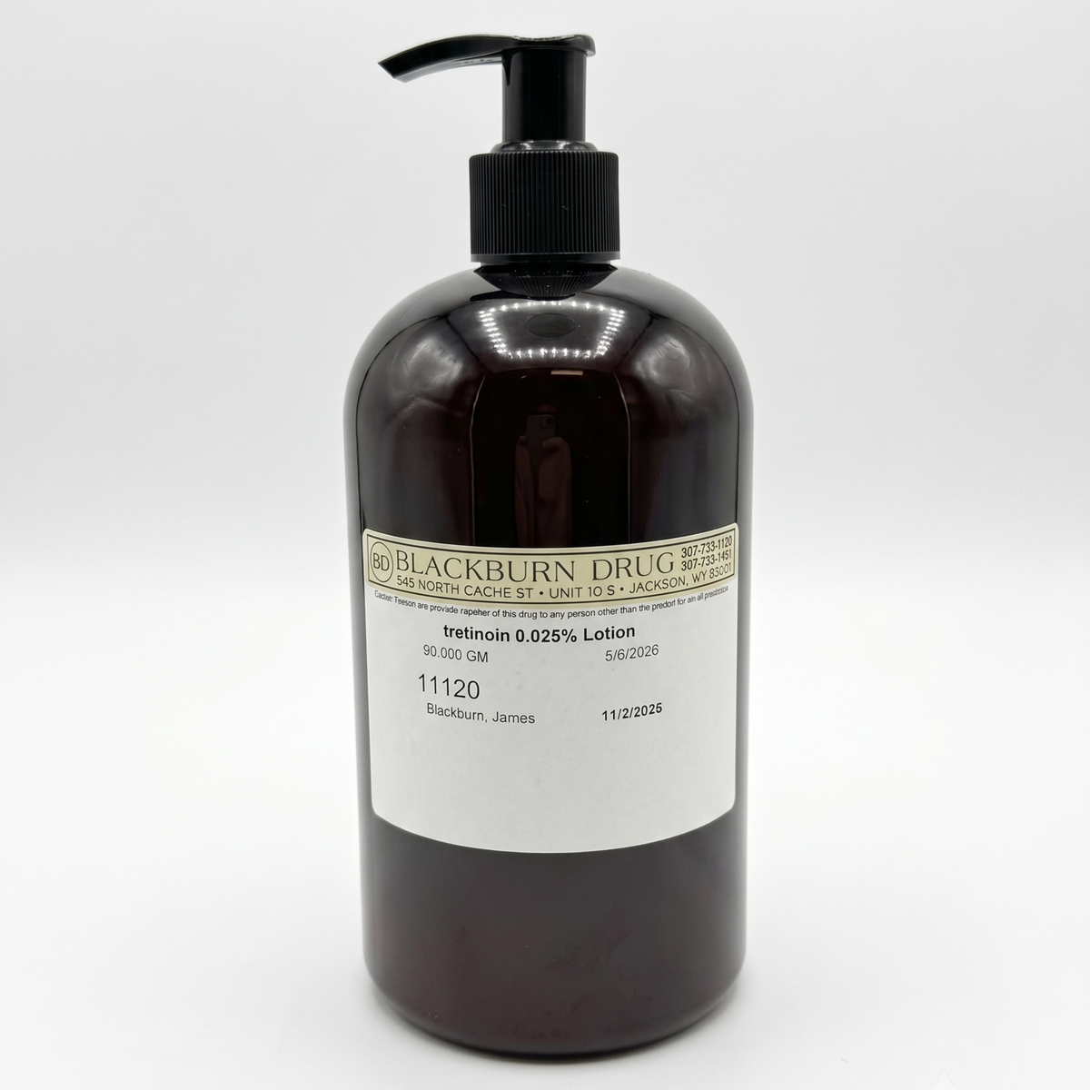 Tretinoin 0.025% Body Lotion