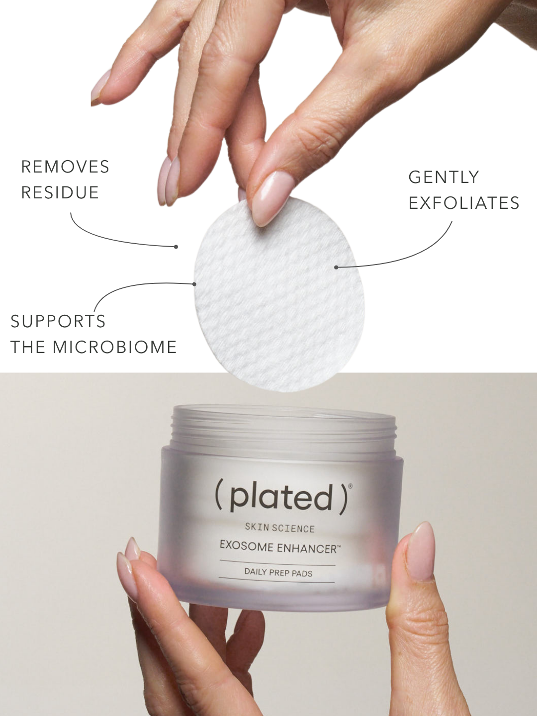 Plated Exosome Enhancer™ Daily Prep Pads