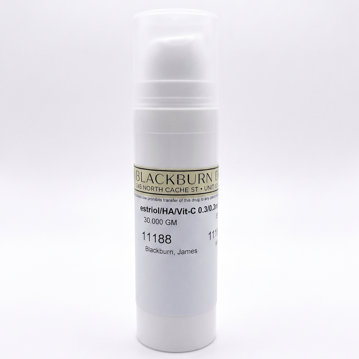Estriol / Hyaluronic Acid / Vitamin C Cream
