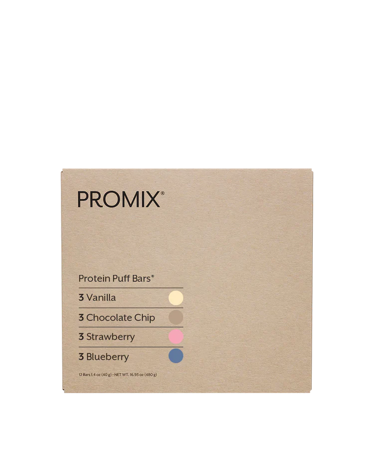 Promix Protein Puff Bars Variety Pack